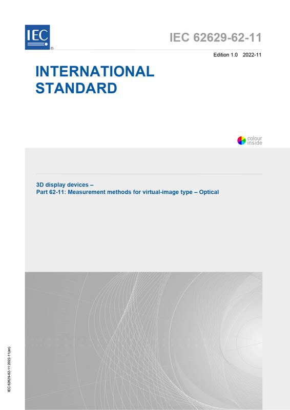 Cover IEC 62629-62-11:2022